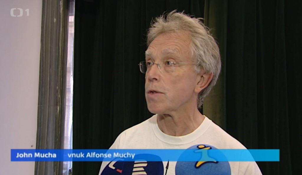 John Mucha na kameru ČT