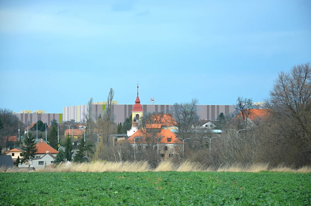Vizualizace dle původního zfalšovaného výškopisu v dokumentaci-1