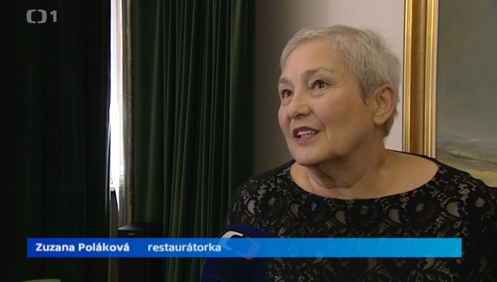 Zuzana Poláková na kameru ČT